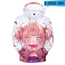 Load image into Gallery viewer, Himiko Toga 3D Hoodies kids Men women Harajuku 3D Hooded boy girl Fashion Suitable Cute Autumn pullover Children Sweatshirts top