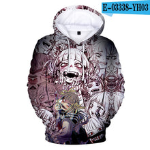 Load image into Gallery viewer, Himiko Toga 3D Hoodies kids Men women Harajuku 3D Hooded boy girl Fashion Suitable Cute Autumn pullover Children Sweatshirts top