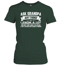 Load image into Gallery viewer, Funny Grandpa Gifts Shirts, Papa Partner In Crime Graphic Women Cotton T-Shirt