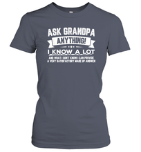 Load image into Gallery viewer, Funny Grandpa Gifts Shirts, Papa Partner In Crime Graphic Women Cotton T-Shirt