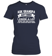 Load image into Gallery viewer, Funny Grandpa Gifts Shirts, Papa Partner In Crime Graphic Women Cotton T-Shirt