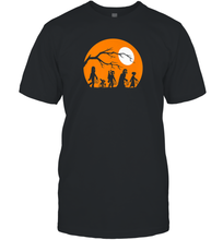 Load image into Gallery viewer, Star Wars Trick Or Treat Halloween Silhouette Premium Men Cotton T-Shirt