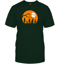 Load image into Gallery viewer, Star Wars Trick Or Treat Halloween Silhouette Premium Men Cotton T-Shirt