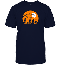 Load image into Gallery viewer, Star Wars Trick Or Treat Halloween Silhouette Premium Men Cotton T-Shirt