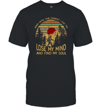 Load image into Gallery viewer, And Into The Forest I Go To Lose My Mind Men Cotton T-Shirt