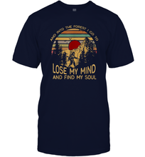 Load image into Gallery viewer, And Into The Forest I Go To Lose My Mind Men Cotton T-Shirt