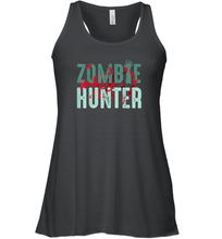 Load image into Gallery viewer, Zombie Hunter Halloween Shirt Cute Deadly Deer Hunting Gift Women Racerback Tank