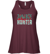 Load image into Gallery viewer, Zombie Hunter Halloween Shirt Cute Deadly Deer Hunting Gift Women Racerback Tank