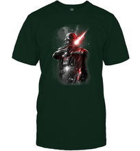 Load image into Gallery viewer, Star Wars Darth Vader Lightsaber Portrait Men Cotton T-Shirt