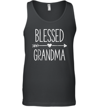 Load image into Gallery viewer, Blessed Grandma T shirt Grandmother Mother Moms Women Gifts Men Cotton Tank Top