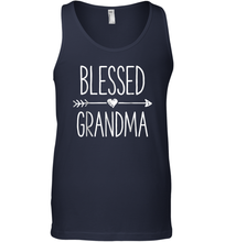 Load image into Gallery viewer, Blessed Grandma T shirt Grandmother Mother Moms Women Gifts Men Cotton Tank Top