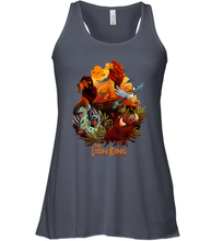 Load image into Gallery viewer, Disney Lion King Main Cast Poster (2) Women Racerback Tank