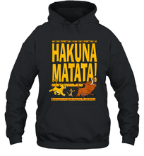 Load image into Gallery viewer, Disney Lion King Classic Hakuna Crew Unisex Hooded Sweatshirt