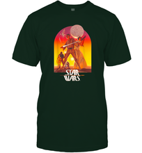 Load image into Gallery viewer, Star Wars Ralph McQuarrie Luke and Leia Alderaan Men Cotton T-Shirt