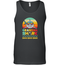 Load image into Gallery viewer, Womens Retro Vintage Grandma Shark Doo Doo Halloween Costume Men Cotton Tank Top