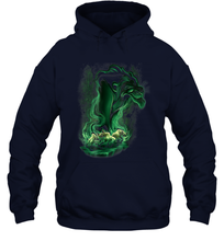 Load image into Gallery viewer, Disney Lion King Scar Smoke Graphic Unisex Hooded Sweatshirt