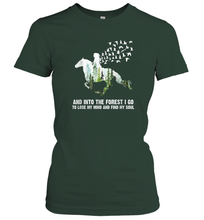 Load image into Gallery viewer, And Into The Forest I Go To Lose My Mind and Find My Soul Awesome Gift Women Cotton T-Shirt