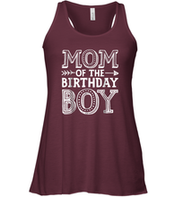 Load image into Gallery viewer, Mom of the Birthday Boy T shirt Mother Mama Moms Women Gift Women Racerback Tank