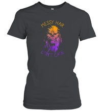 Load image into Gallery viewer, Star Wars Chewbacca Messy Hair Don't Care Graphic Women Cotton T-Shirt