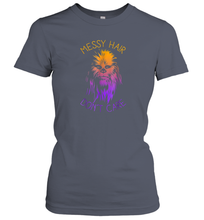 Load image into Gallery viewer, Star Wars Chewbacca Messy Hair Don't Care Graphic Women Cotton T-Shirt