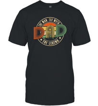 Load image into Gallery viewer, Dad The Man The Myth The Legend T Shirt Vintage Papa Men Cotton T-Shirt