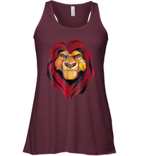 Load image into Gallery viewer, Disney Lion King Mufasa Geometrics Women Racerback Tank