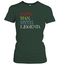 Load image into Gallery viewer, Pop Pop The Man The Myth The Legend Gift Women Cotton T-Shirt