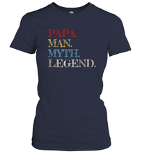 Load image into Gallery viewer, Pop Pop The Man The Myth The Legend Gift Women Cotton T-Shirt