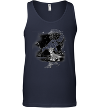 Load image into Gallery viewer, Disney Lion King Young Simba Star Gazing Premium Men Cotton Tank Top
