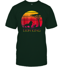 Load image into Gallery viewer, Disney Lion King Vintage Sunset Men Cotton T-Shirt