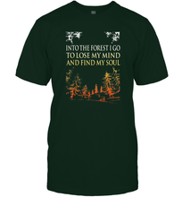 Load image into Gallery viewer, Into The Forest I Go Forest Gift Men Cotton T-Shirt