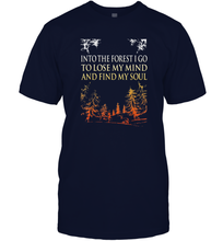 Load image into Gallery viewer, Into The Forest I Go Forest Gift Men Cotton T-Shirt