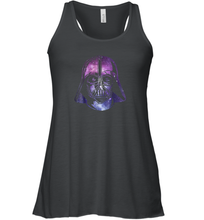 Load image into Gallery viewer, Star Wars Darth Vader Space Helmet Galaxy Women Racerback Tank