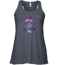 Load image into Gallery viewer, Star Wars Darth Vader Space Helmet Galaxy Women Racerback Tank