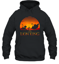 Load image into Gallery viewer, Disney Lion King Classic Sunset Squad Unisex Hooded Sweatshirt