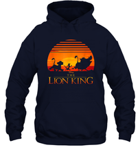 Load image into Gallery viewer, Disney Lion King Classic Sunset Squad Unisex Hooded Sweatshirt