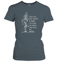 Load image into Gallery viewer, Into The Forest I Go To Lose My Mind And Find My Soul Women Cotton T-Shirt