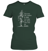 Load image into Gallery viewer, Into The Forest I Go To Lose My Mind And Find My Soul Women Cotton T-Shirt