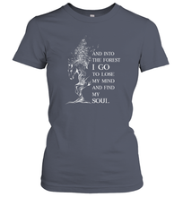 Load image into Gallery viewer, Into The Forest I Go To Lose My Mind And Find My Soul Women Cotton T-Shirt