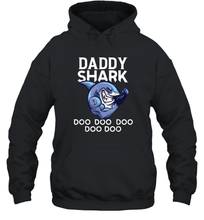 Load image into Gallery viewer, Daddy Shark Doo Doo shirt gift for lover papa father's day Unisex Hooded Sweatshirt