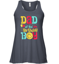 Load image into Gallery viewer, Dad of the Birthday Boy T shirt Father Dads Daddy Men Gifts Women Racerback Tank