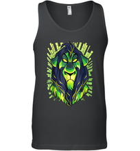 Load image into Gallery viewer, Disney Lion King Evil Scar Graphic Men Cotton Tank Top