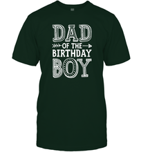 Load image into Gallery viewer, Dad of the Birthday Boy T shirt Father Dads Daddy Men Gift Men Cotton T-Shirt