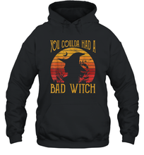Load image into Gallery viewer, You Coulda had a Bad Witch Halloween Funny Gift Awesome Unisex Hooded Sweatshirt