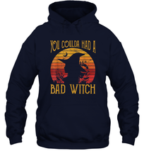 Load image into Gallery viewer, You Coulda had a Bad Witch Halloween Funny Gift Awesome Unisex Hooded Sweatshirt