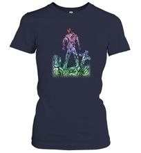 Load image into Gallery viewer, Zen Scary Dead Walking Zombie Graveyard Halloween Women Cotton T-Shirt