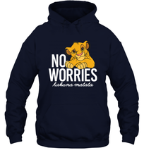 Load image into Gallery viewer, Disney Lion King Classic No Worries Simba Unisex Hooded Sweatshirt