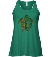 Load image into Gallery viewer, And into the ocean i go to lose my mind and find my soul tees Women Racerback Tank