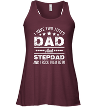 Load image into Gallery viewer, I Have Two Titles Dad And Papa Funny T hirt Fathers Day Gift Women Racerback Tank