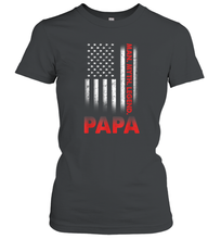 Load image into Gallery viewer, Papa Man Myth Legend T Shirt Vintage Dad Father Women Cotton T-Shirt